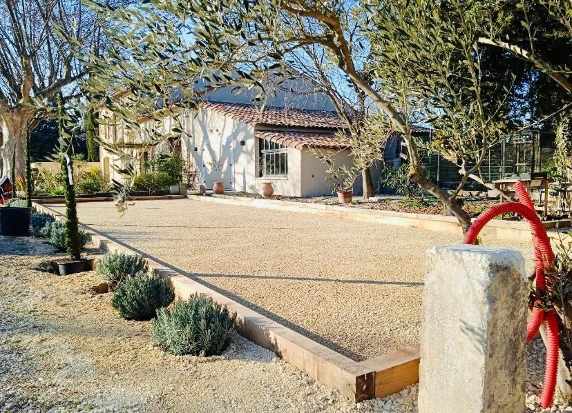 Villa Gite Du Mas De La Finiere ,Avec Spa Interieur Châteaurenard Exterior foto